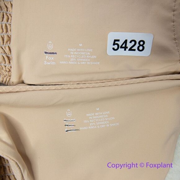 NEW SET! Stone fox swim free people meadow bikini top Enki Bikini Bottom, size M - Picture 15 of 16